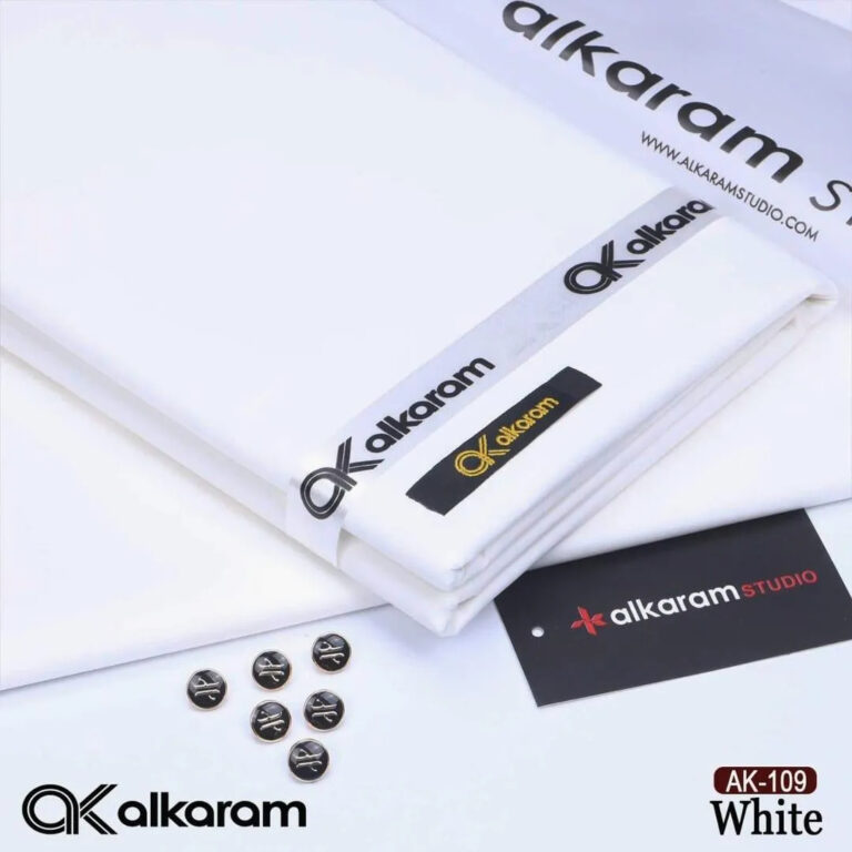 Men’s Unstitched Cotton Plain Suit