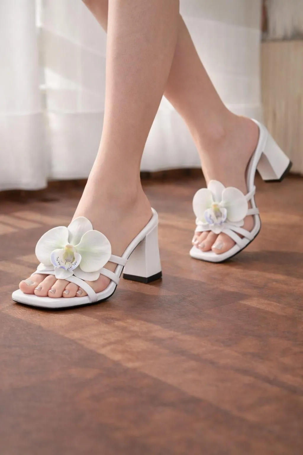 Fancy Women's Rexine Block Heels