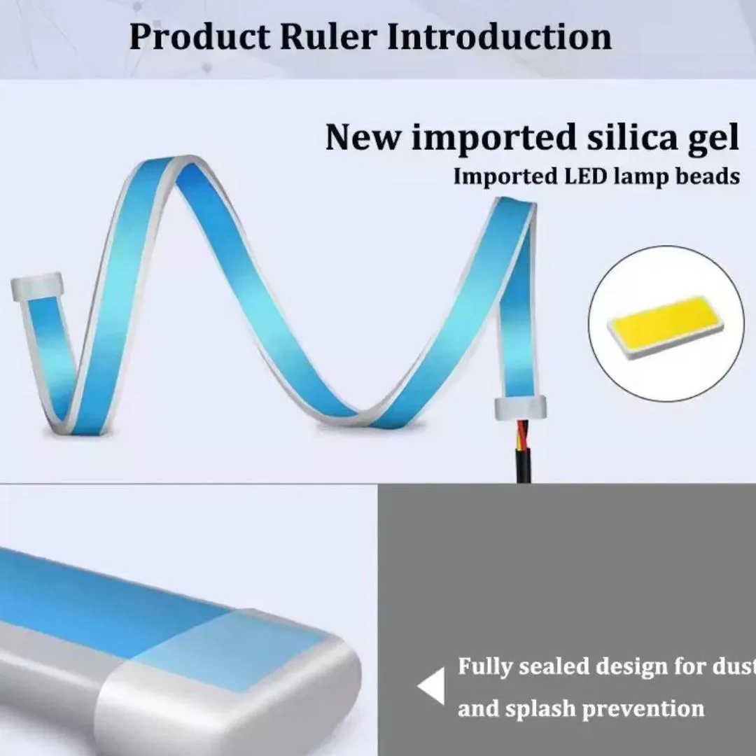 2 Pcs Bike\Car Strip Light