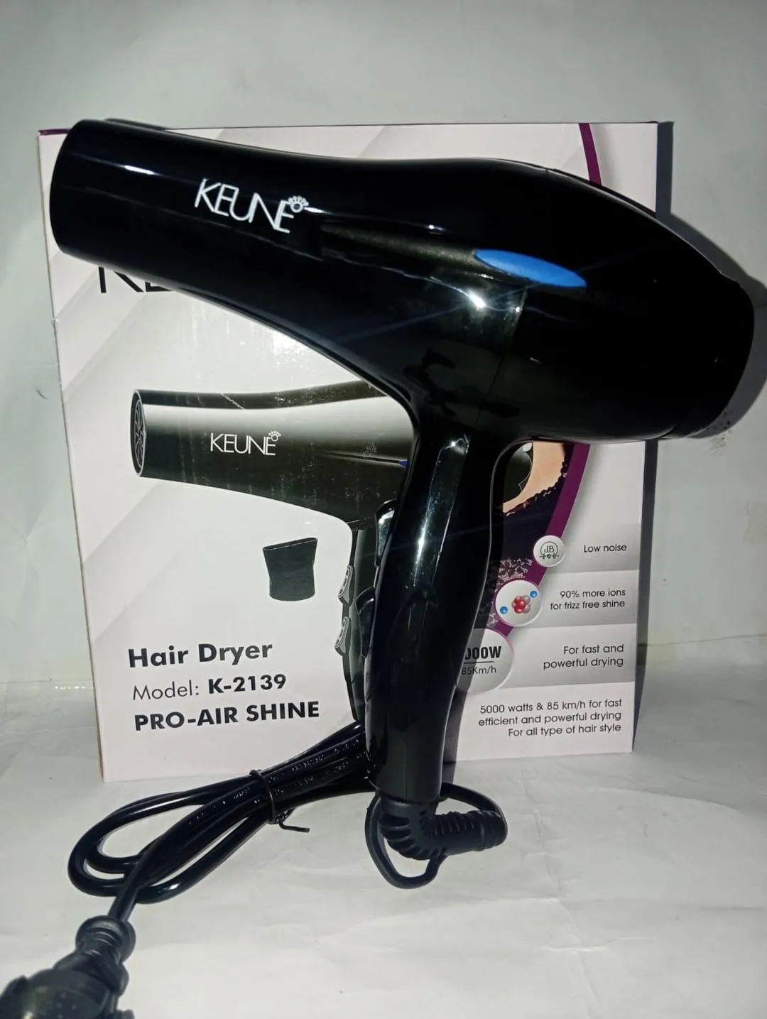 Intelligent Temperature Control Hair Dryer K-2139