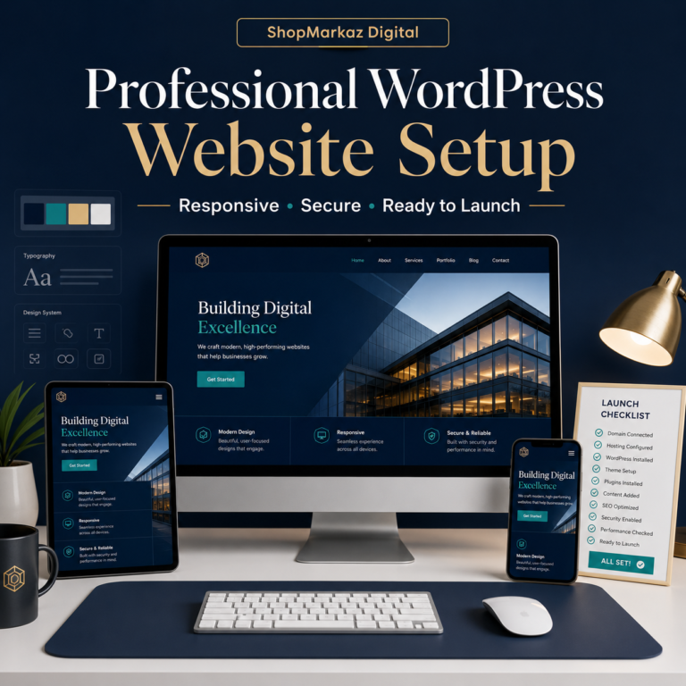 Professional WordPress Website Setup Service